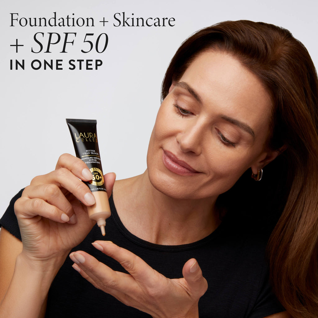 Better Than ‘Block Skincare-Infused Serum Foundation with Broad Spectrum SPF 50+