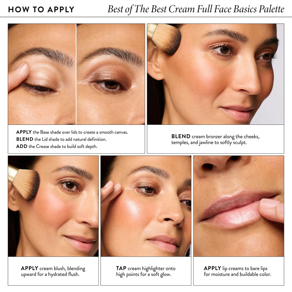 Hydrating Cream Color + Glow Palette