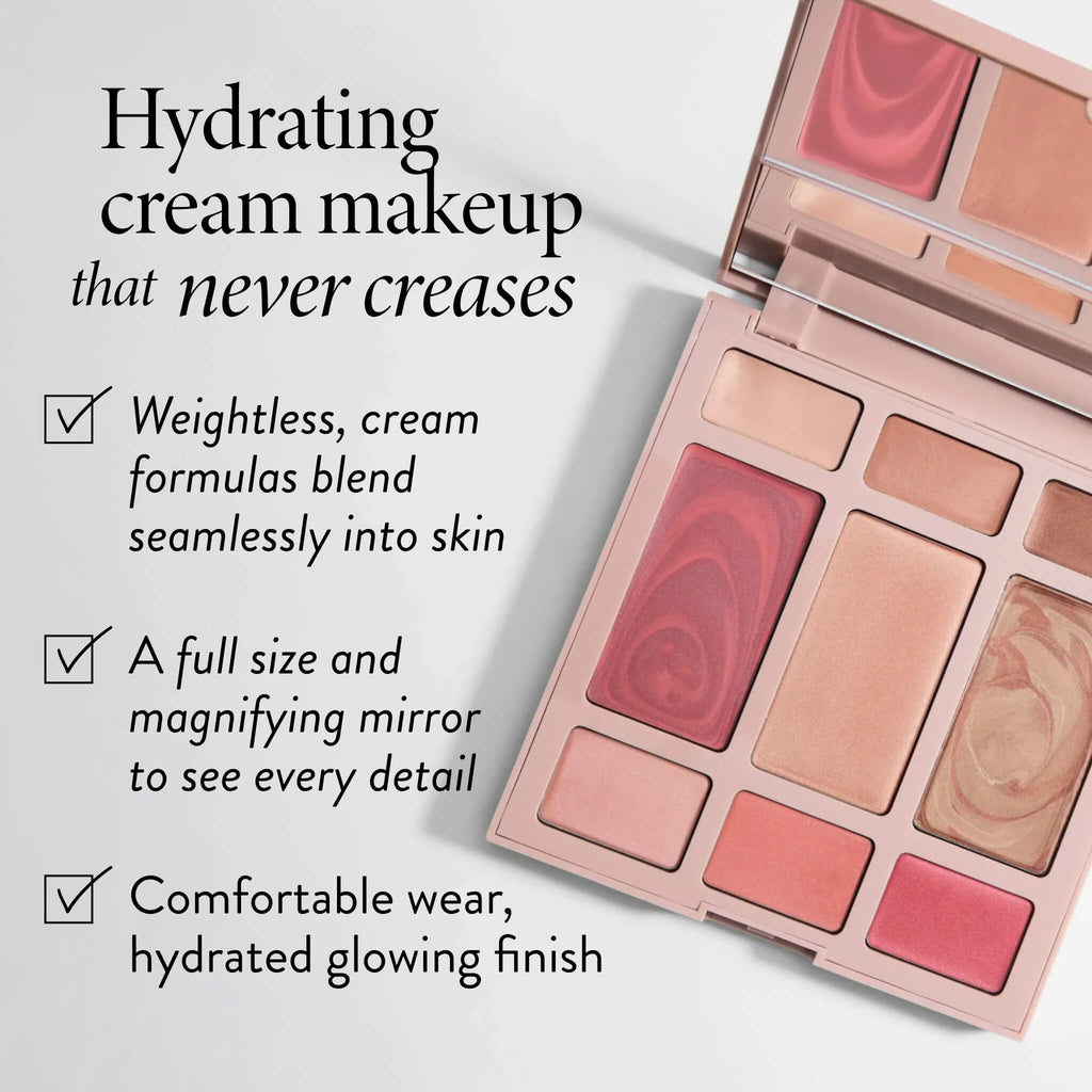 Best of the Best Cream Palette & Brush Set (3PC)