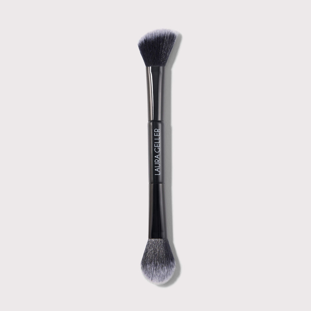 Dual-Ended Highlighter + Blush Brush