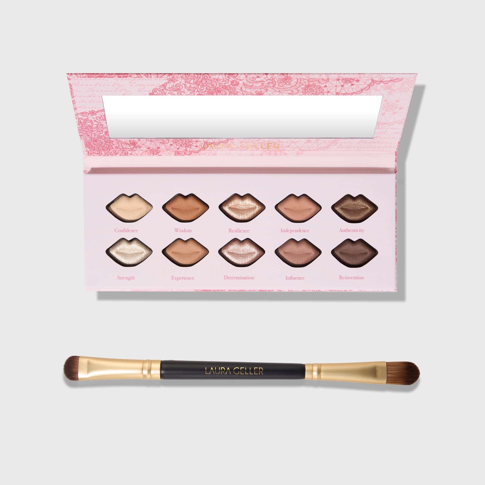 Baked Kisses Palette & Brush Set (2PC)