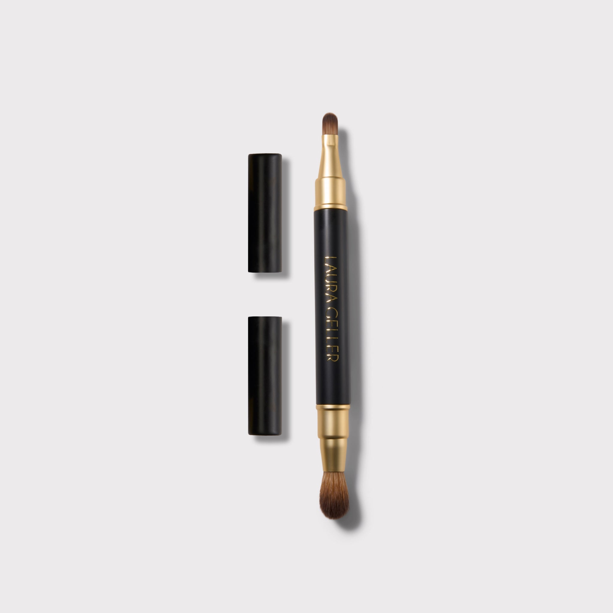 Dual-Ended Retractable Lip + Eyeshadow Brush