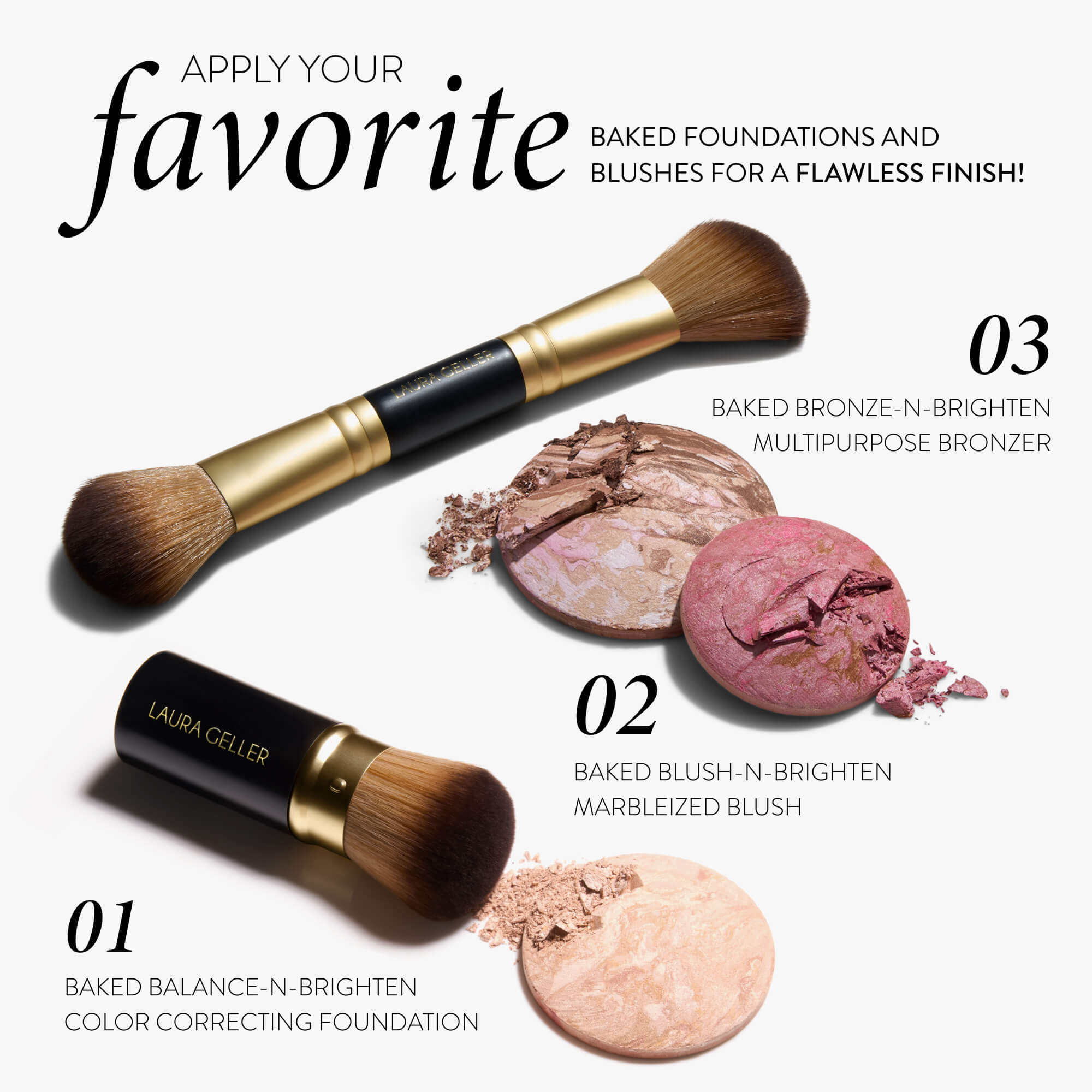 Face it All 2PC Brush Set