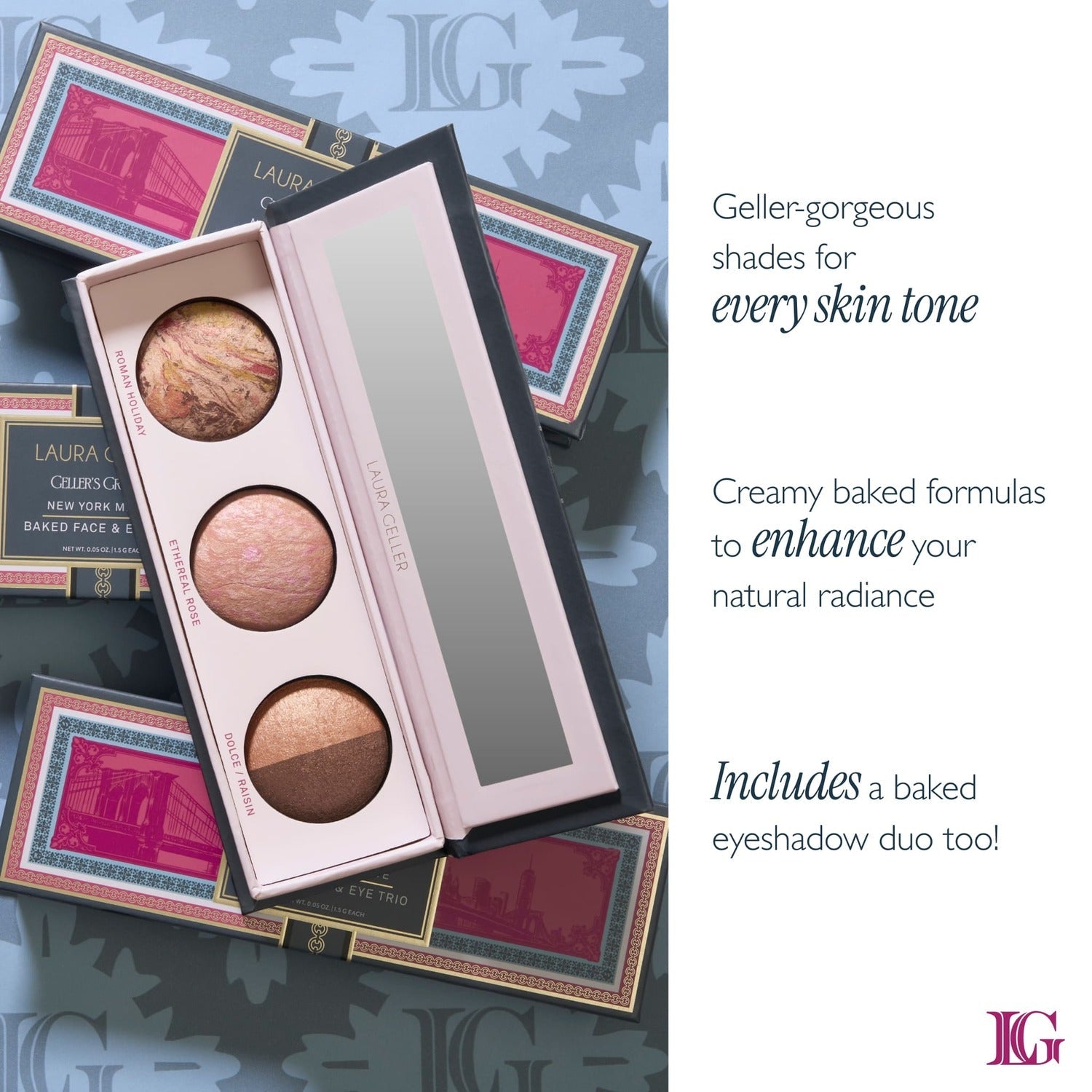 Geller's Greatest Baked Face & Eye Palette: New York Minute