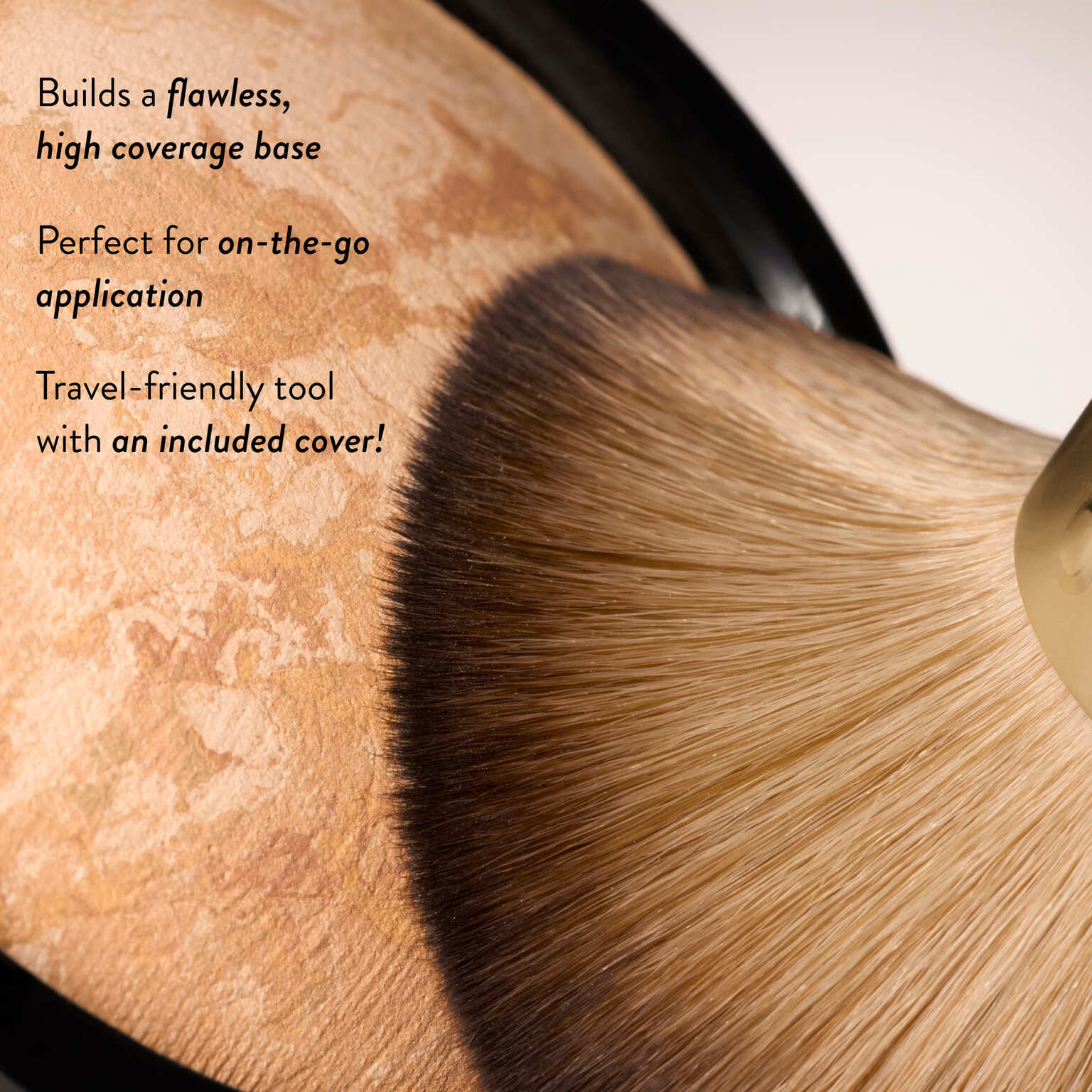Retractable Airbrush Kabuki Brush