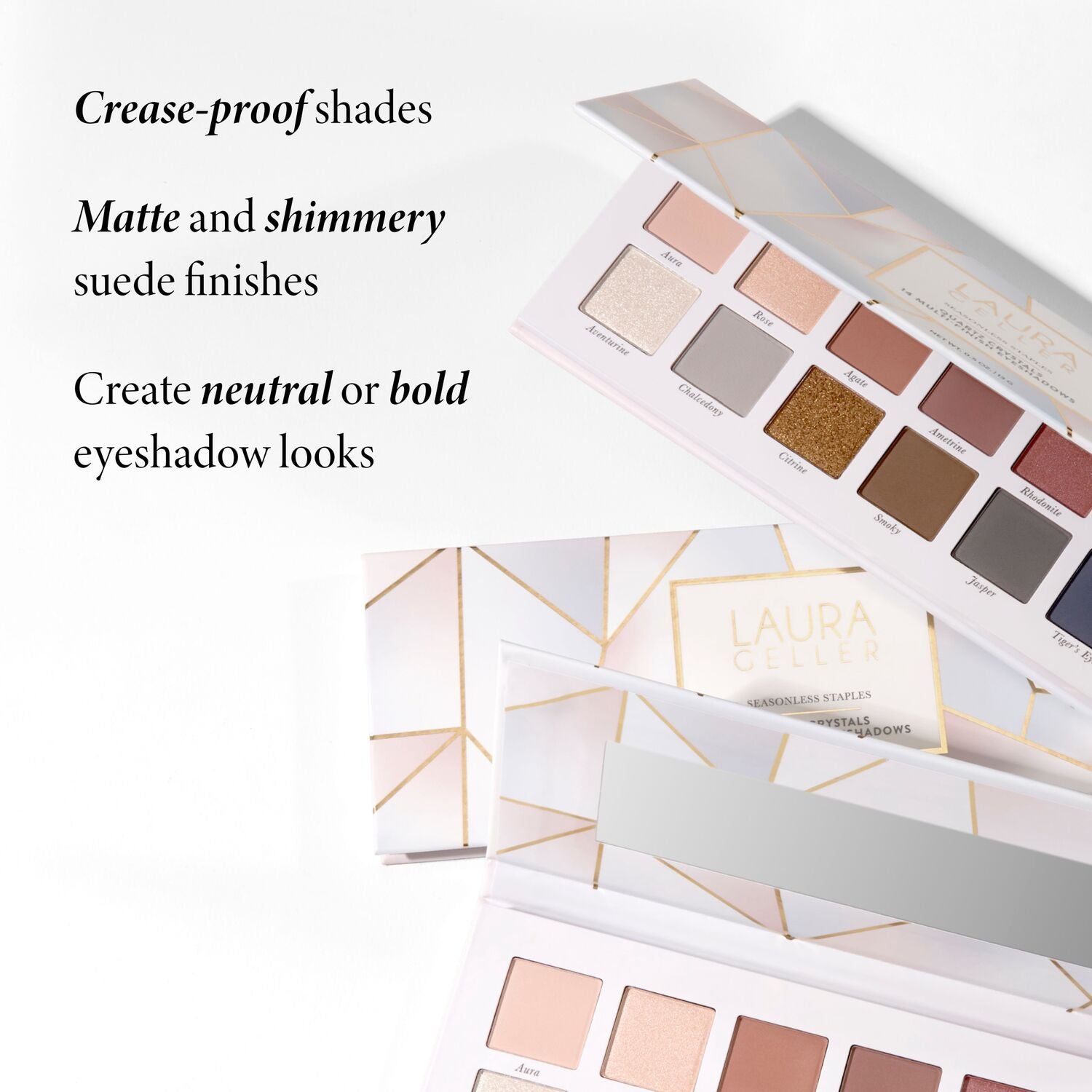 Seasonless Staples Quartz Crystals 14 Multi-Finish Eyeshadows